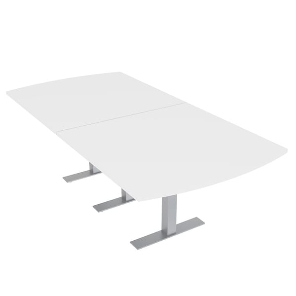 Skutchi Designs 45 in W, 96 in L, 29 in H, Engineered Wood Top, White HAR-AREC-46x92-T-XD09 - main